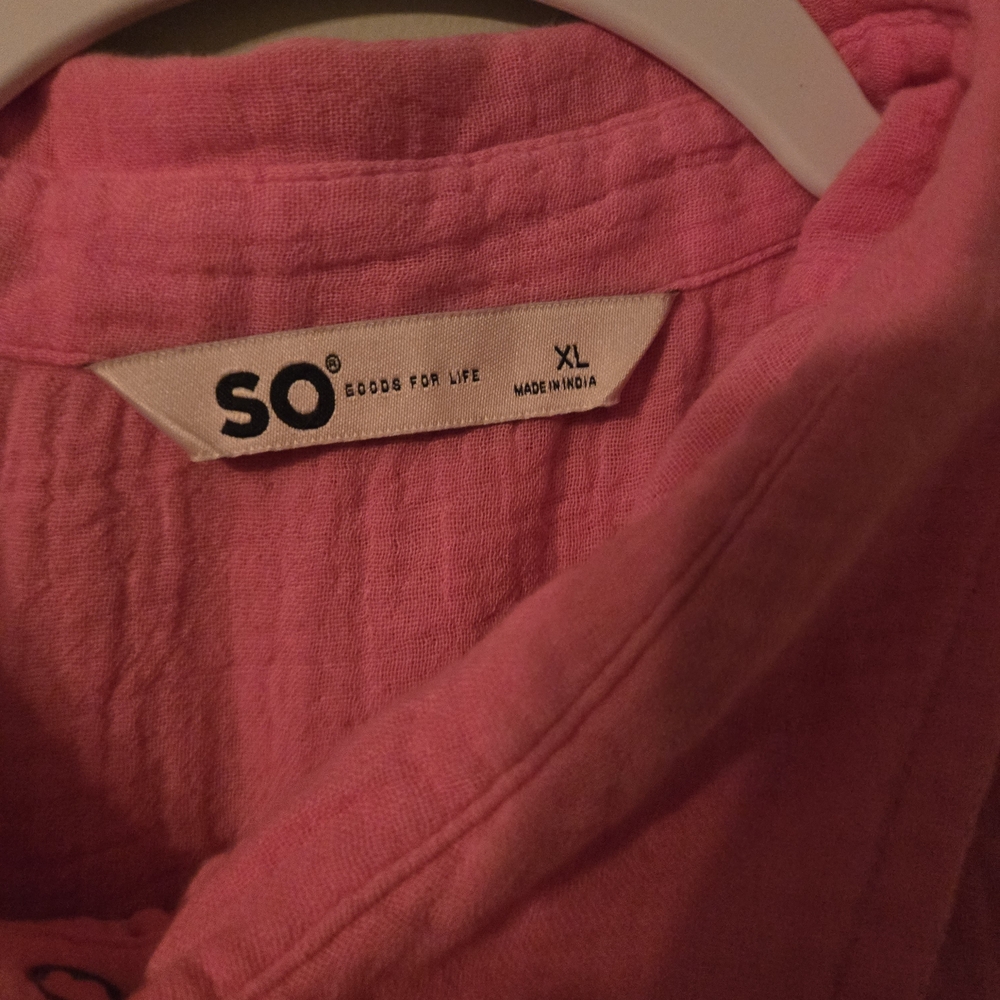 Pink Button-Up Shirt - Picture 4 of 5